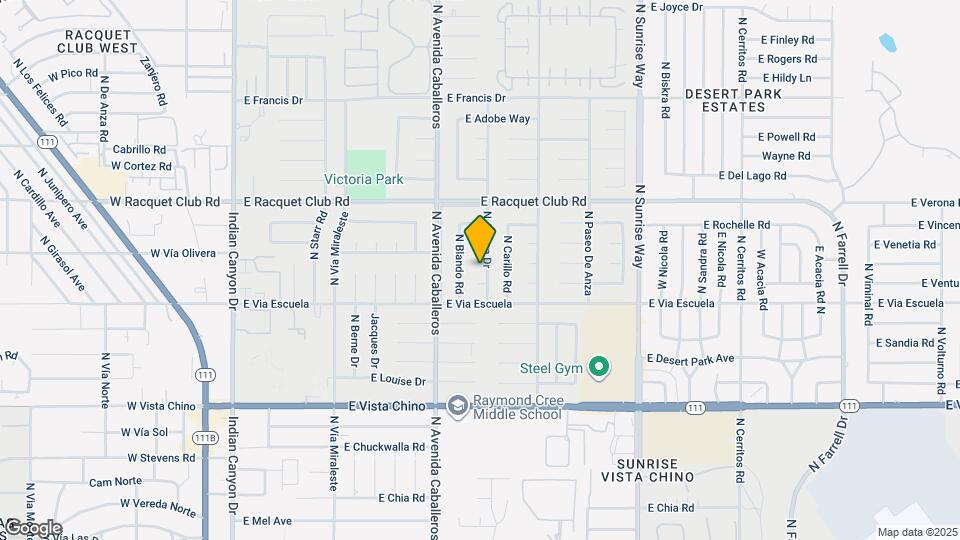 1181 E Estio Cir Map and Location Details