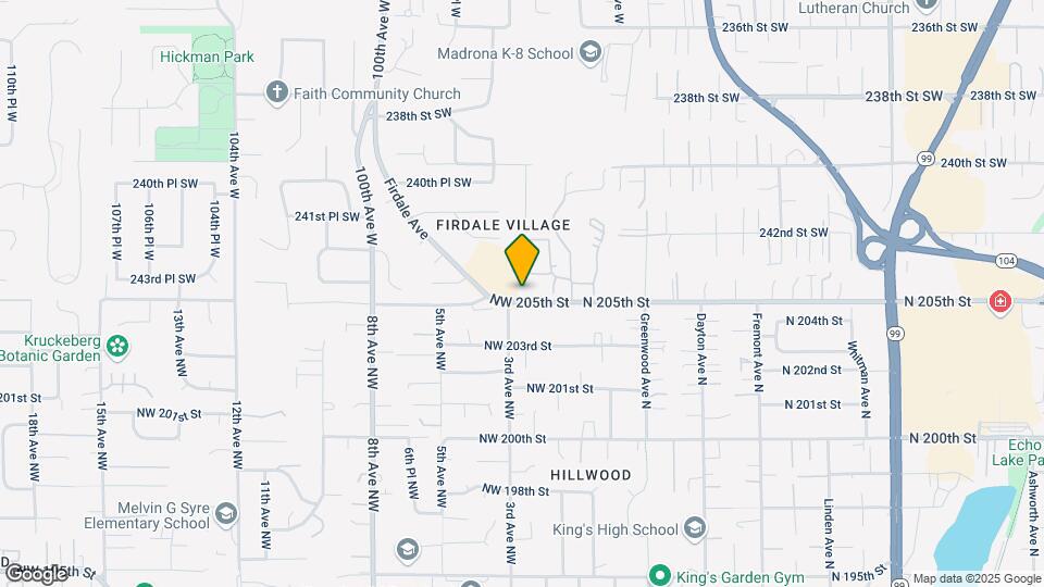 9523 Firdale Ave Map and Location Details