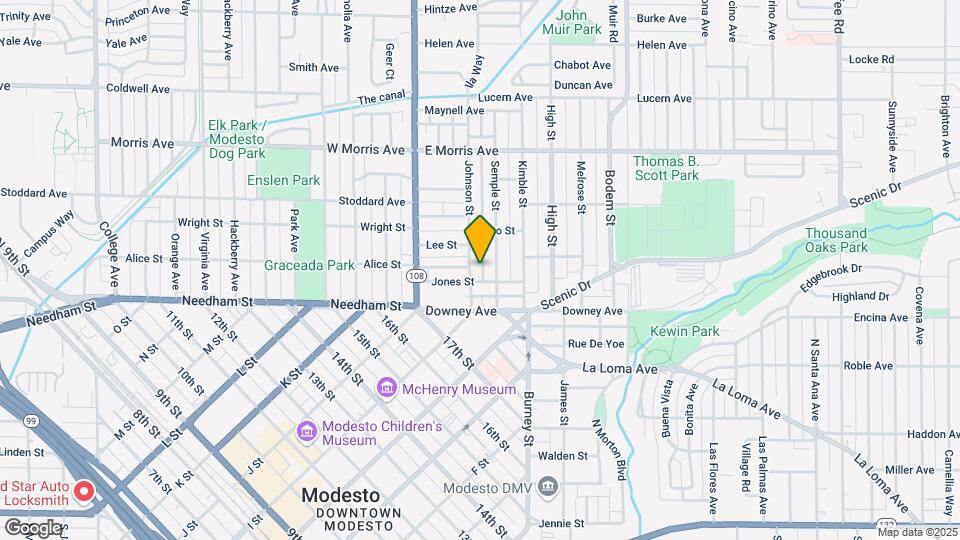 Downey Place Mapa y Detalles de la Ubicación