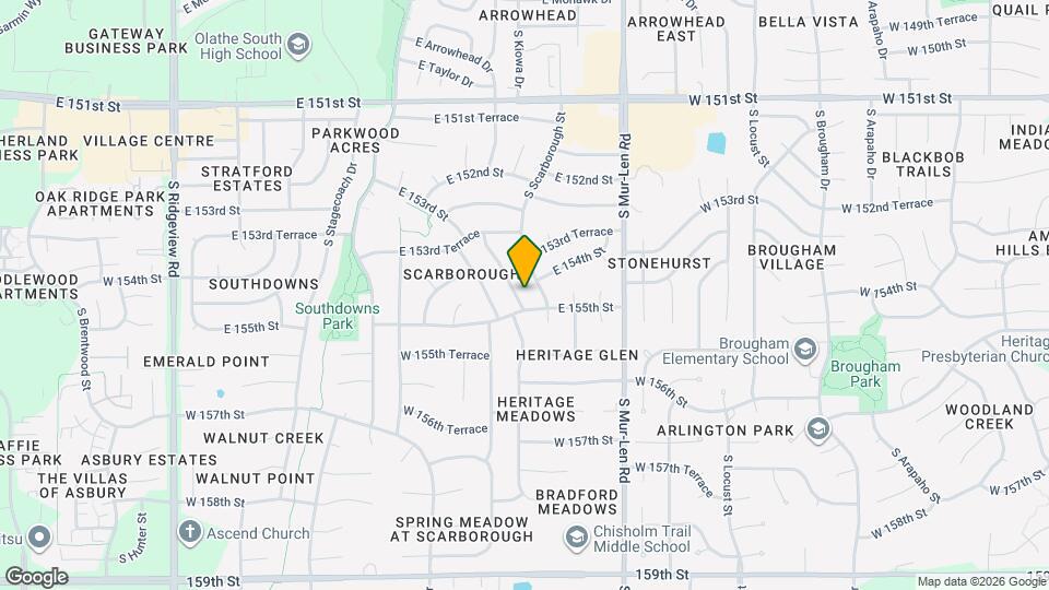 2110 S Kenwood St Map and Location Details