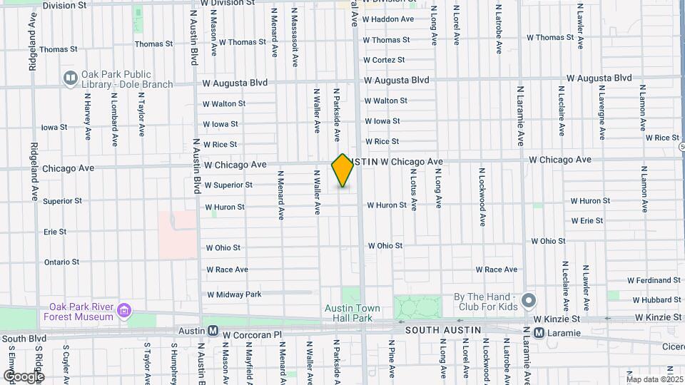 717 N Parkside Ave Map and Location Details