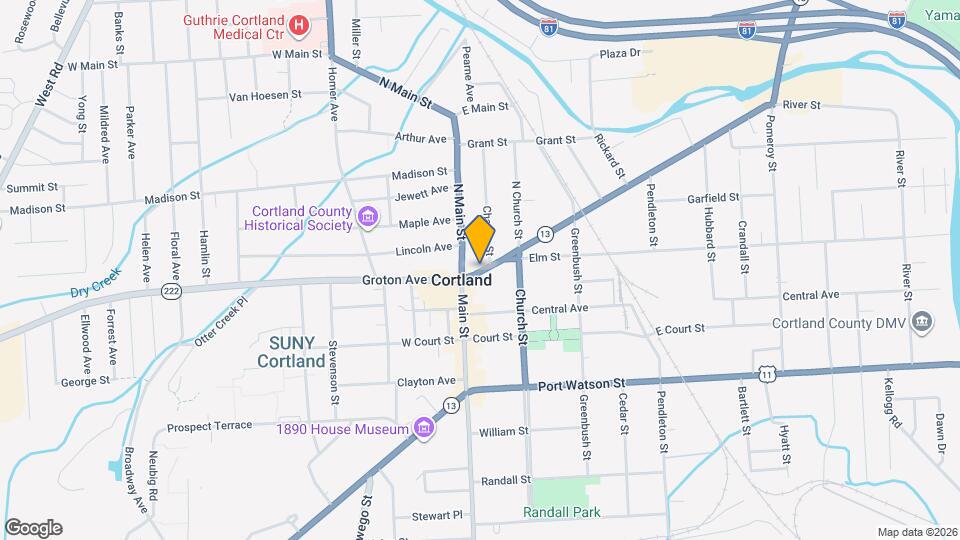 11 Clinton Ave Apartments and Nearby Cortland Apartments For Rent Cortland, NY