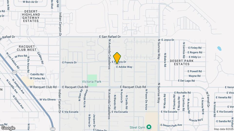 1102 E Adobe Way Map and Location Details