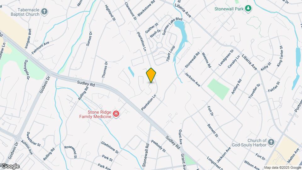8551 Braxted Ln Map and Location Details