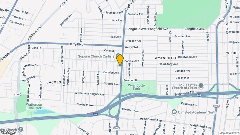 3618 Taylor Blvd Map and Location Details