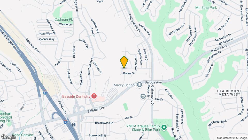 3849 Chippewa Ct Map and Location Details
