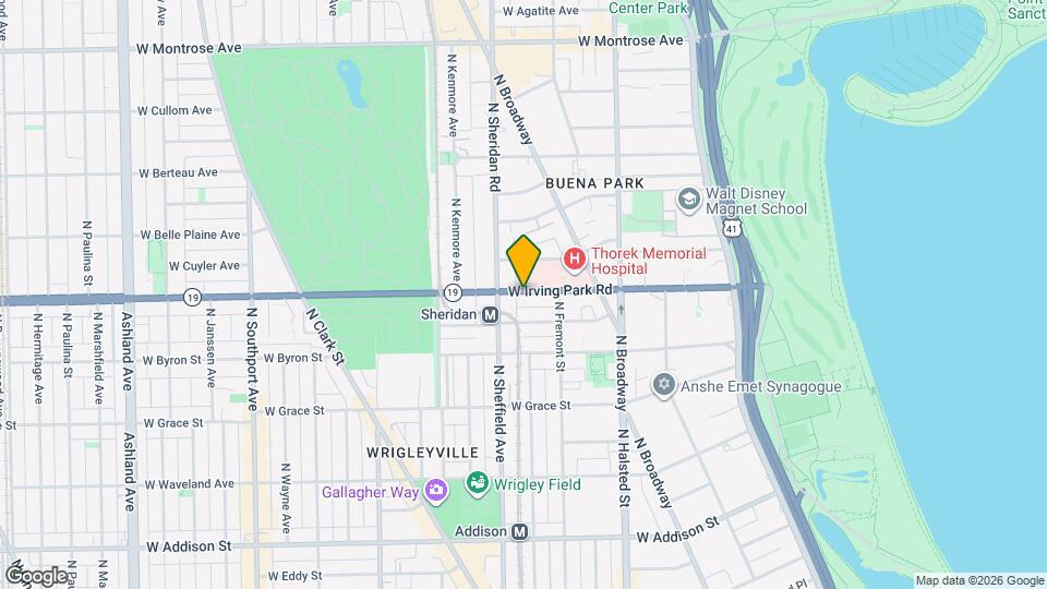 957 W Irving Park Rd Mapa y Detalles de la Ubicación
