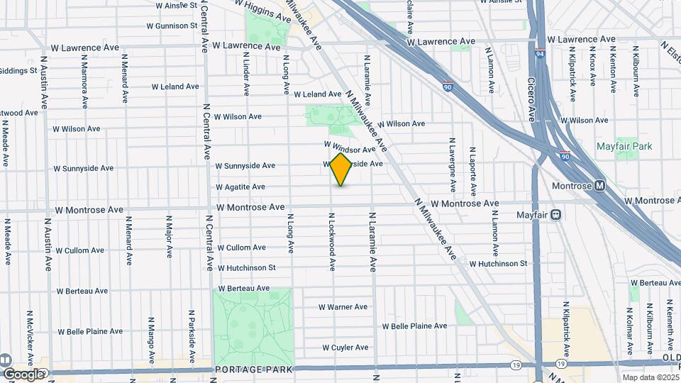 5247 W Agatite Ave Map and Location Details