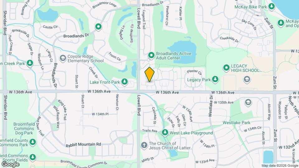 3475 Boulder Cir Map and Location Details