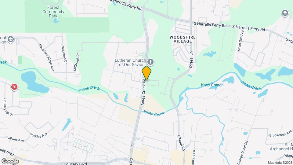 3810 Cross Fld Dr Map and Location Details