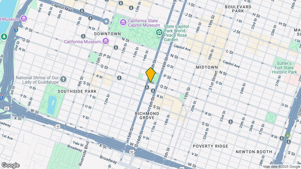 1508 Q St Mapa y Detalles de la Ubicación