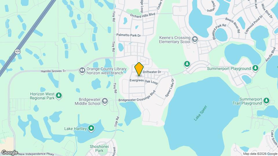 15043 Evergreen Oak Loop Mapa y Detalles de la Ubicación