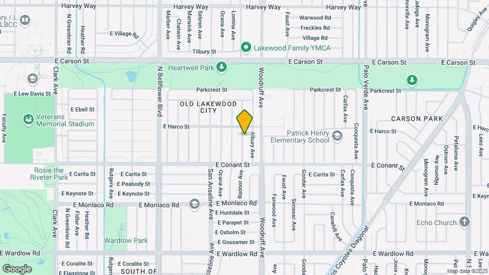 3762 Radnor Ave Map and Location Details