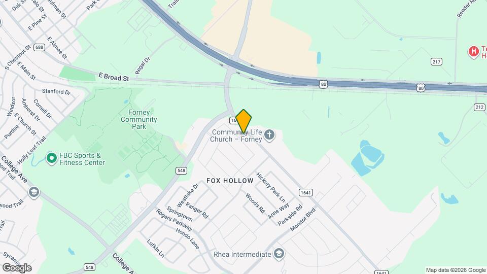 1001 White Porch Ave Mapa y Detalles de la Ubicación