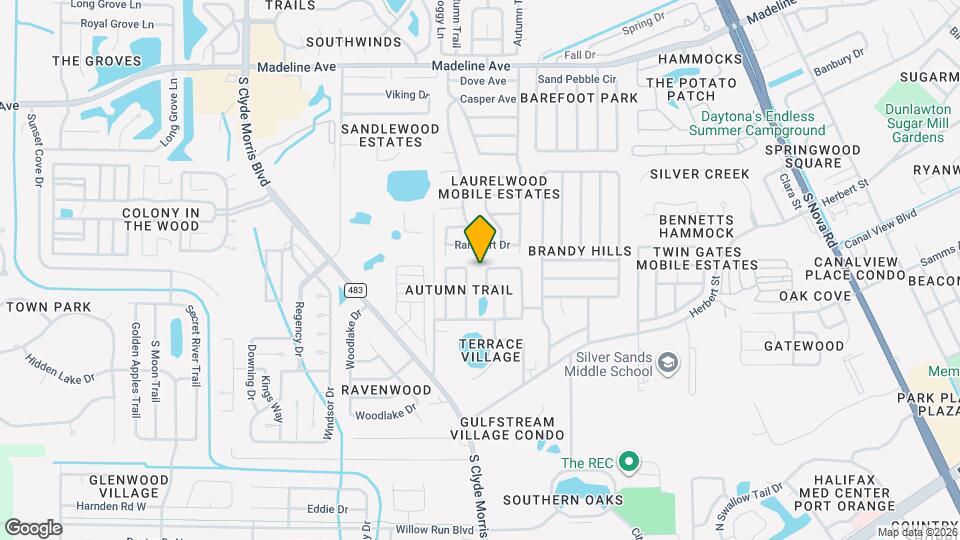 1036 Tompkins Dr Map and Location Details