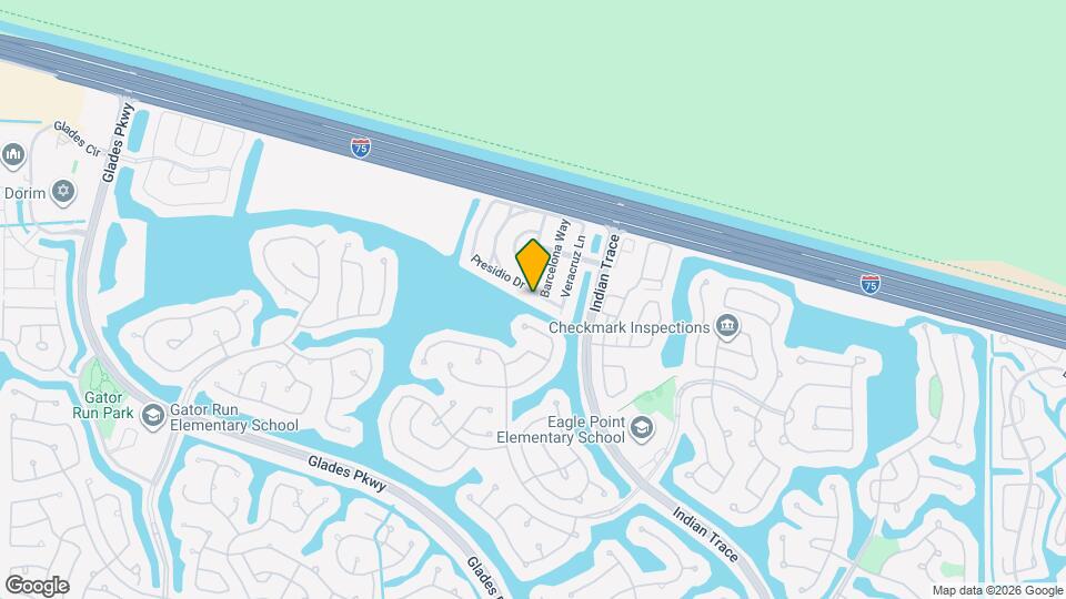 1303 Presidio Dr Map and Location Details