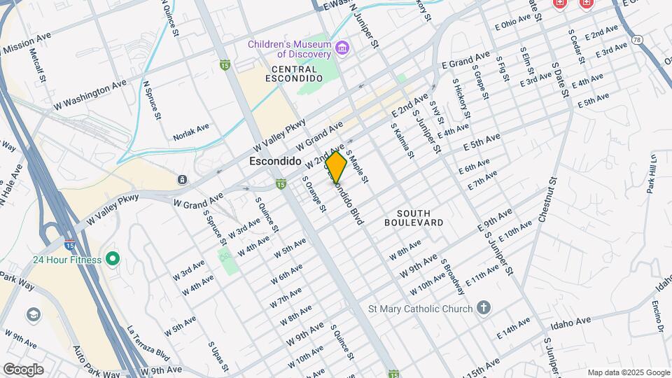 339 S Escondido Blvd Mapa y Detalles de la Ubicación