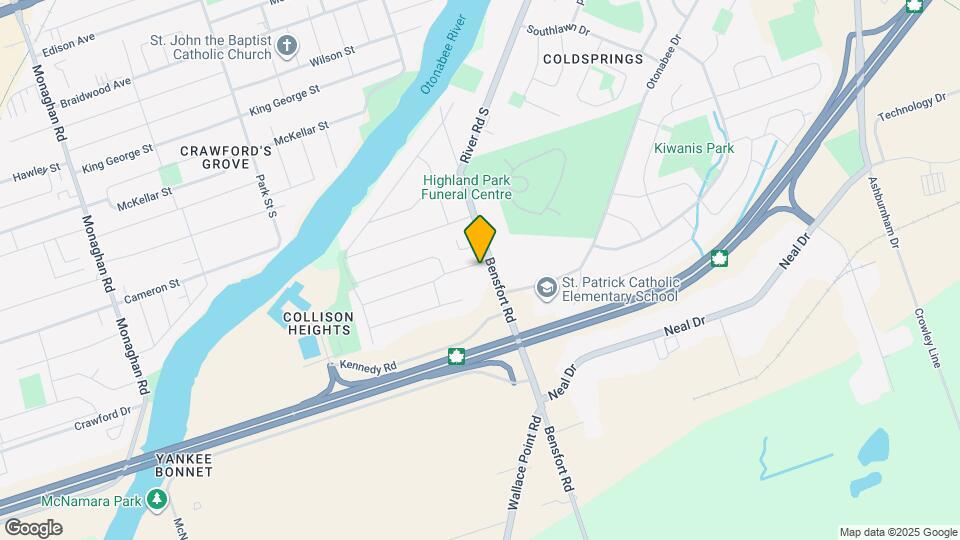 185 Collison Ave Map and Location Details