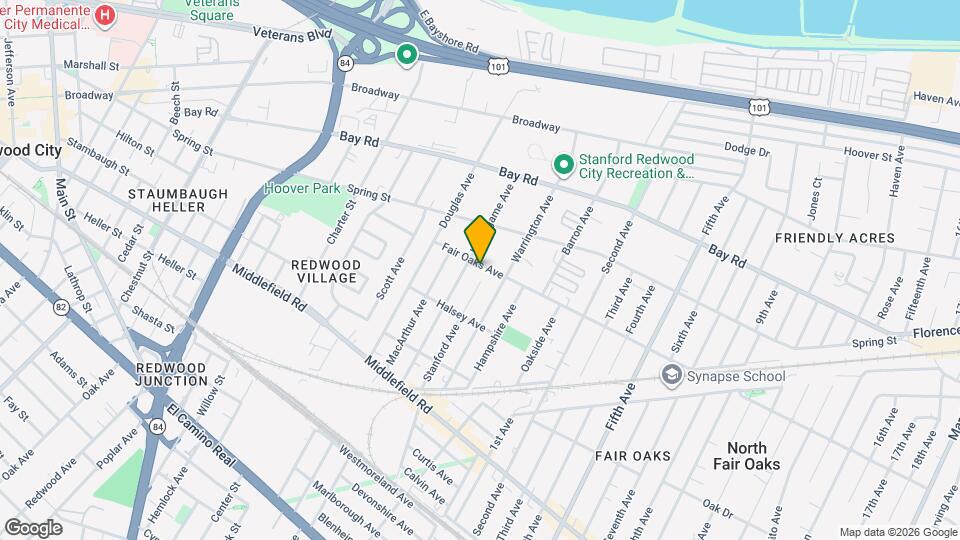 2732 Fair Oaks Ave Map and Location Details