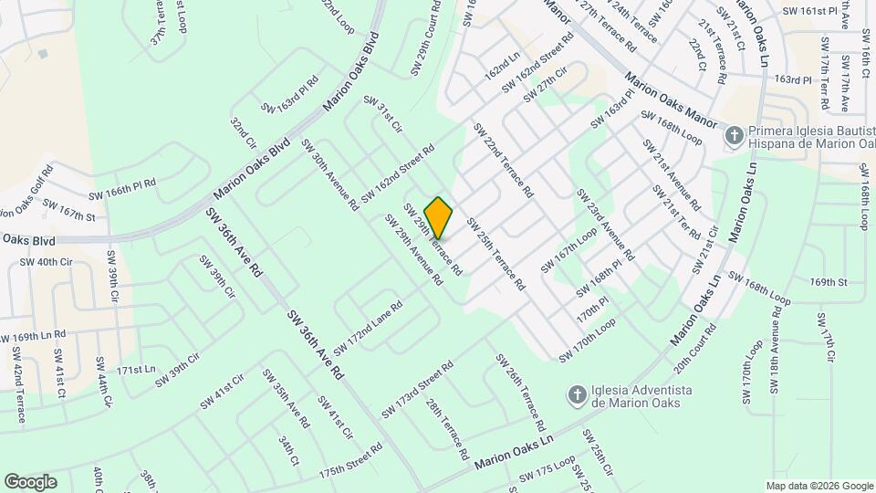 4717 SW 166th Ln Mapa y Detalles de la Ubicación