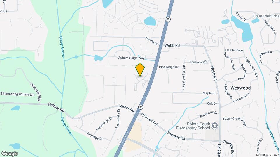 1501 Chase Ridge Dr Map and Location Details