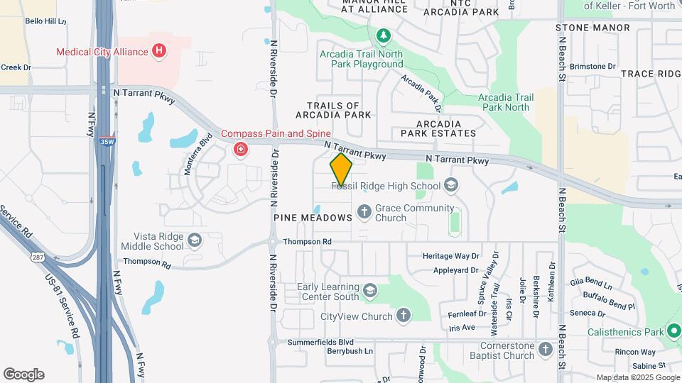 3736 Evergreen Ridge Rd Map and Location Details