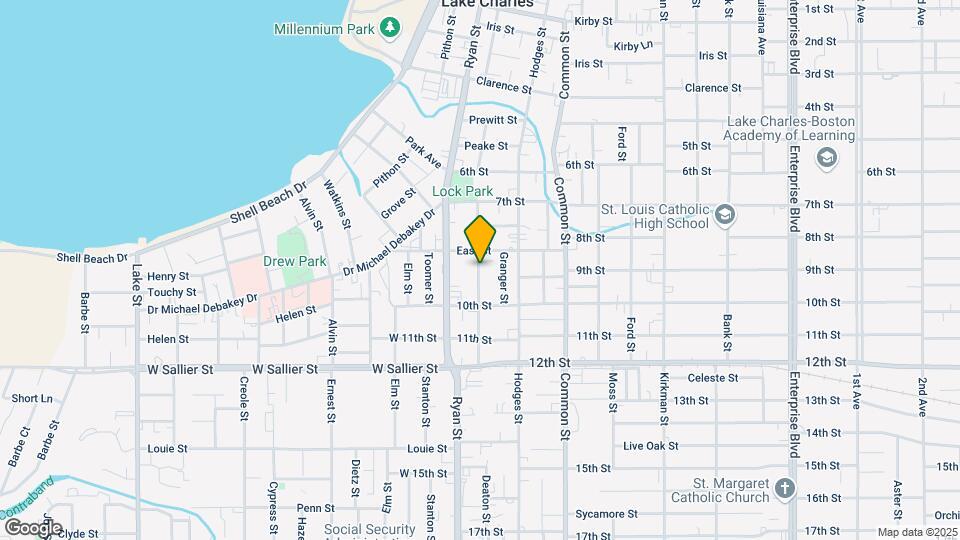 1715 Bilbo St Map and Location Details