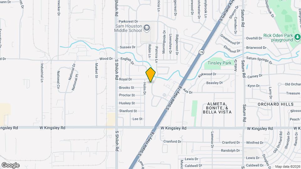 2707 Patricia Ln Map and Location Details