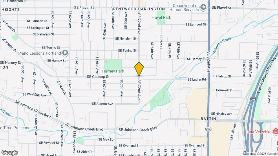 8590 SE 72nd Ave Map and Location Details