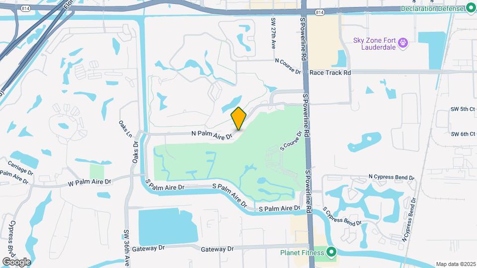2900 N Palm Aire Dr Map and Location Details