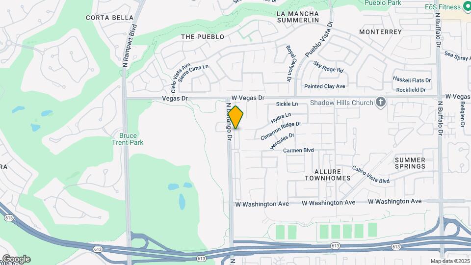 1338 Silver Sierra St Map and Location Details