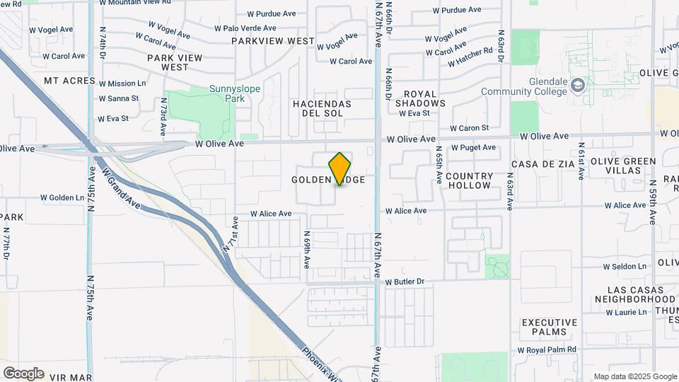 8623 N 68th Dr Map and Location Details