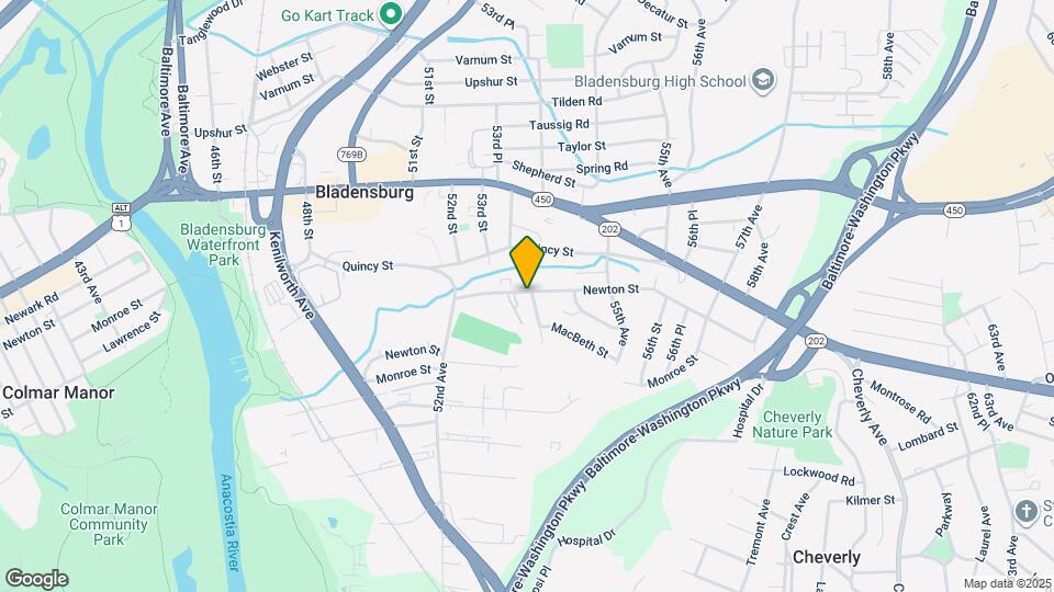 Cheverly Gardens Mapa y Detalles de la Ubicación