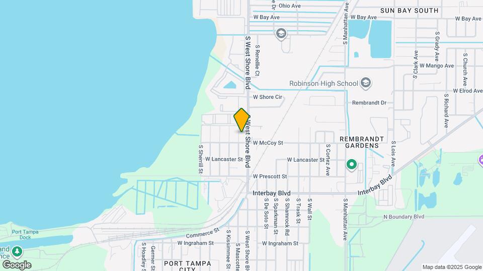 6610 S Mascotte St Map and Location Details