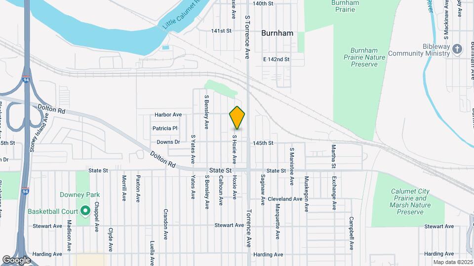 14437 S Hoxie Ave Map and Location Details