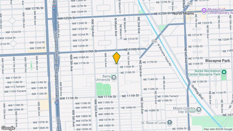 7 NW 116th St Map and Location Details