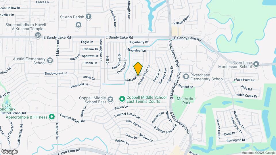 927 Redcedar Way Dr Map and Location Details
