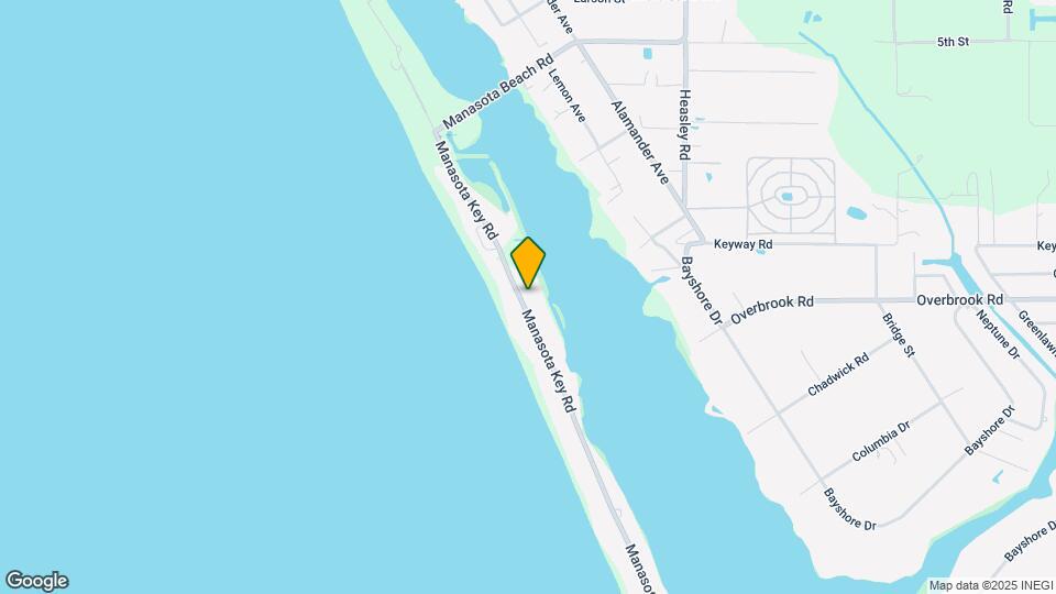 8335 Manasota Key Rd Map and Location Details