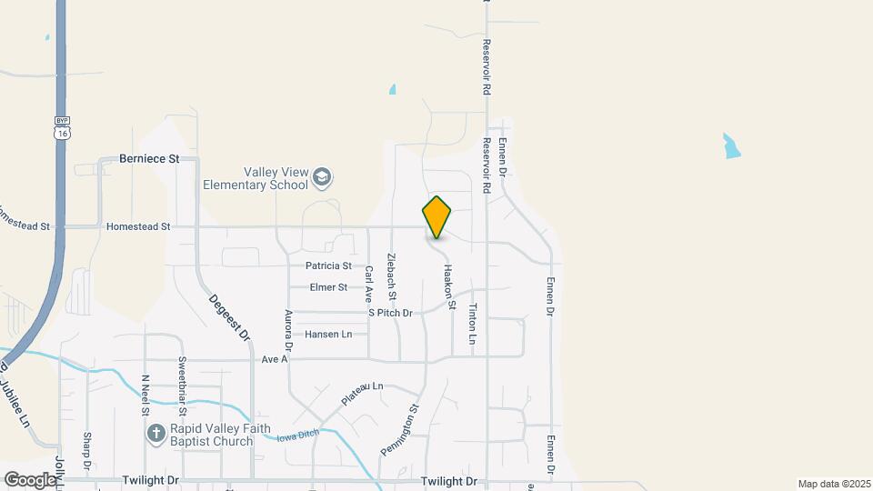 918 Haakon St Map and Location Details