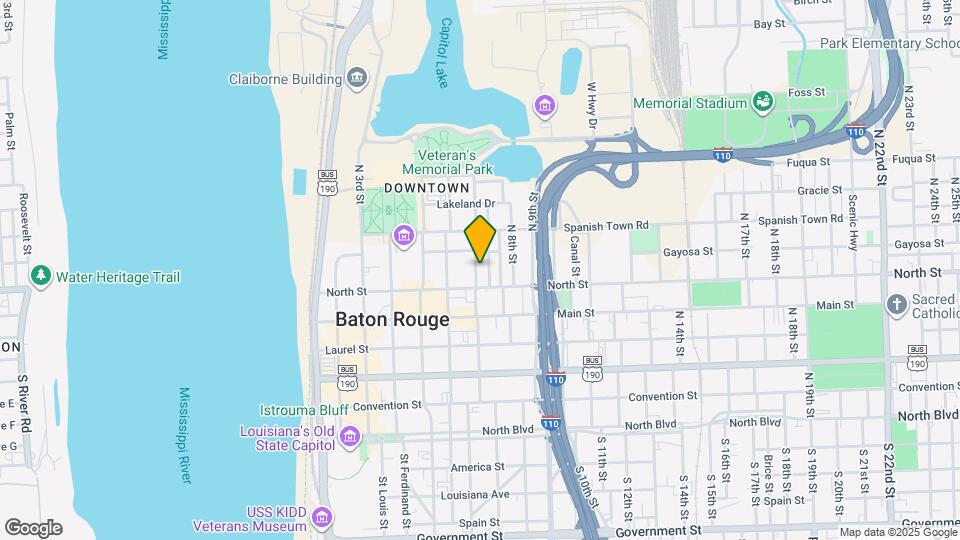 634 N 7th St, Unit B Map and Location Details