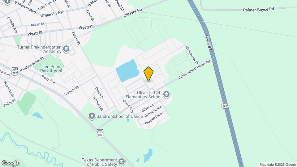 1545 Meadowlake Dr Map and Location Details