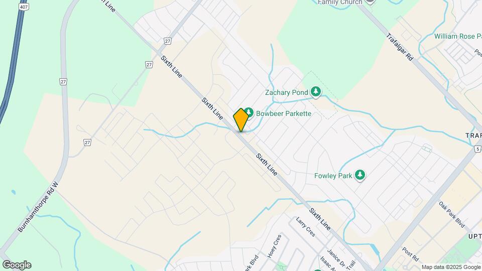 3333 Sixth Line Map and Location Details