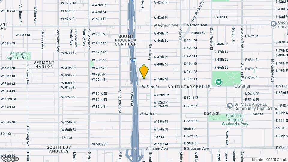 324 1/2 W 50th St Map and Location Details