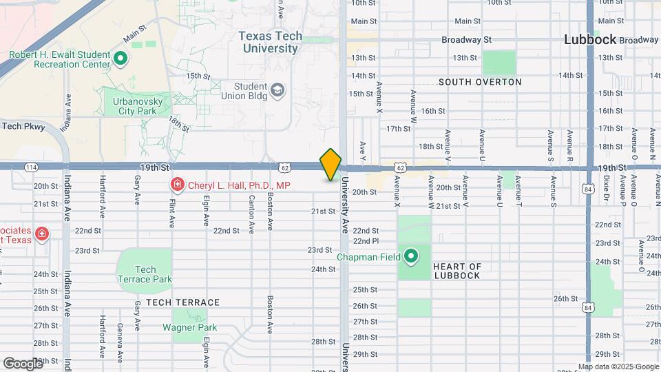 2512 20th St Map and Location Details