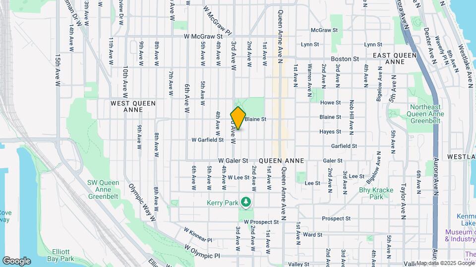 1610 3rd Ave W, Unit Lower Unit Map and Location Details