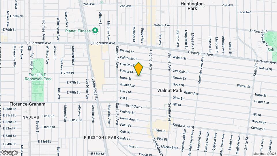 2517 Hope St Map and Location Details