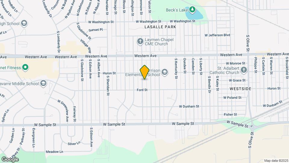 530 S Kenmore St Map and Location Details