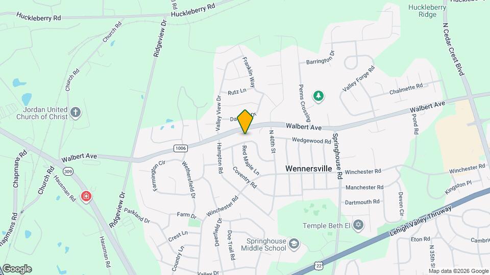 4059 Wedgewood Rd Map and Location Details