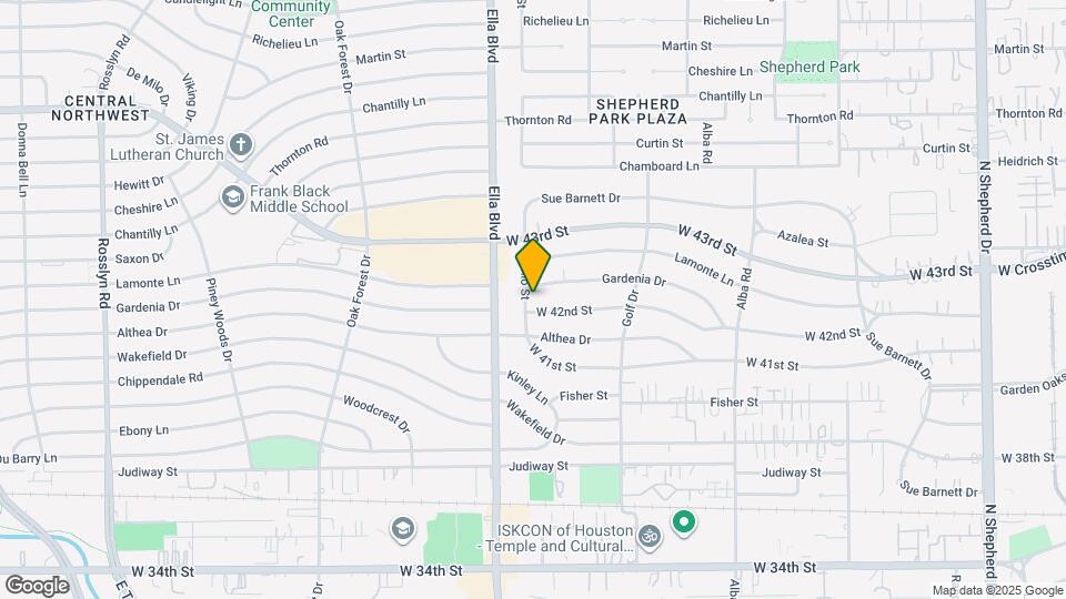 4212 Apollo St Map and Location Details