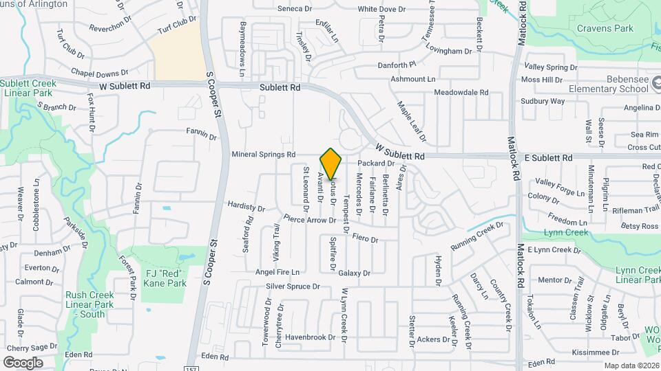 6214 Lotus Dr Map and Location Details